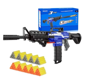 New M16 FULLY AUTOMATIC Foam Dart Gun Boy's Toy Guns Fortnite Style Elite Steike - Picture 1 of 5