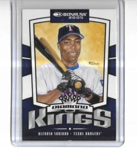2005 Donruss #23 Alfonso Soriano Texas Rangers Diamond King - Foto 1 di 2