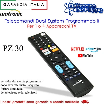 30 Telecomandi Universali Programmabili JOLLY LINE MADE FOR YOU - Immagine 1 di 2