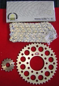 Kawasaki ZXR400 91-03 Race 520 Regina Chain & Renthal Sprocket Kit. 15T/46T New - Picture 1 of 1