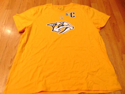 NEW REEBOK WOMEN'S NASHVILLE PREDATORS SHEA WEBER JERSEY T-SHIRT 2XL - Image 1 of 3