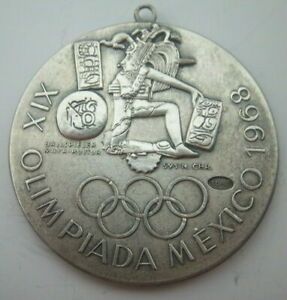 remembrance medal  XIX. Olympic Games MEXICO 1968 - Special Edt.  !!  VERY RARE