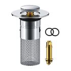 Easy to Use Sink Plug Reliable & Rust Proof Drain Strainer for Bathroom Sinks