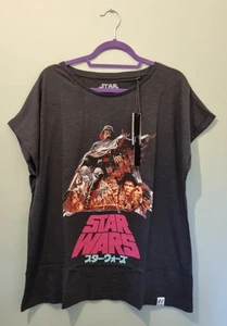 Womens Starwars Darth Vader Graphic Tshirt - Picture 1 of 6