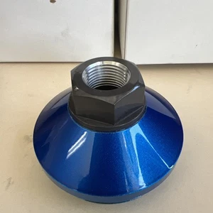 (4) NOS Work Ewing RS-Delta Center Caps Blue JDM wheel/rim RS-Gamma RS-Γ RS-▲ - Picture 1 of 10