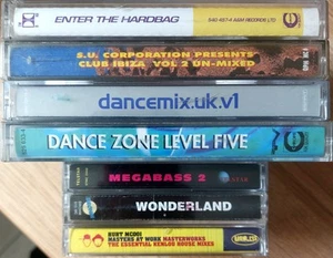 7 x 1990s DANCE COMPILATION Albums IBIZA MEGABASS DANCE ZONE MASTERWORKS - Picture 1 of 7