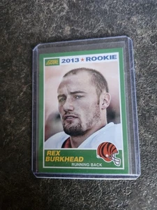 2013 Panini Score 25th Anniversary Rookie Rex Burkhead Card# 416 - Picture 1 of 2