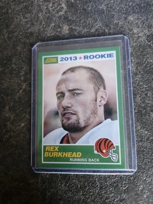 2013 Panini Score 25th Anniversary Rookie Rex Burkhead Card# 416 - Image 1 of 2