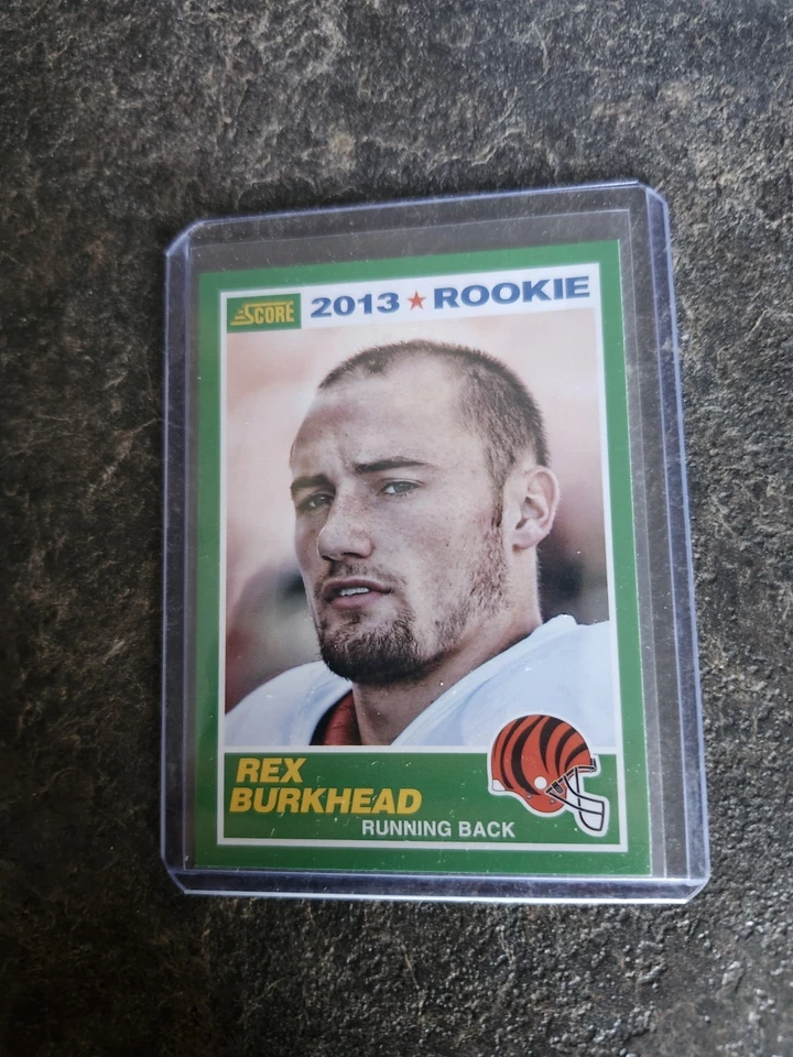 2013 Panini Score 25th Anniversary Rookie Rex Burkhead Card# 416 - Image 1 of 2