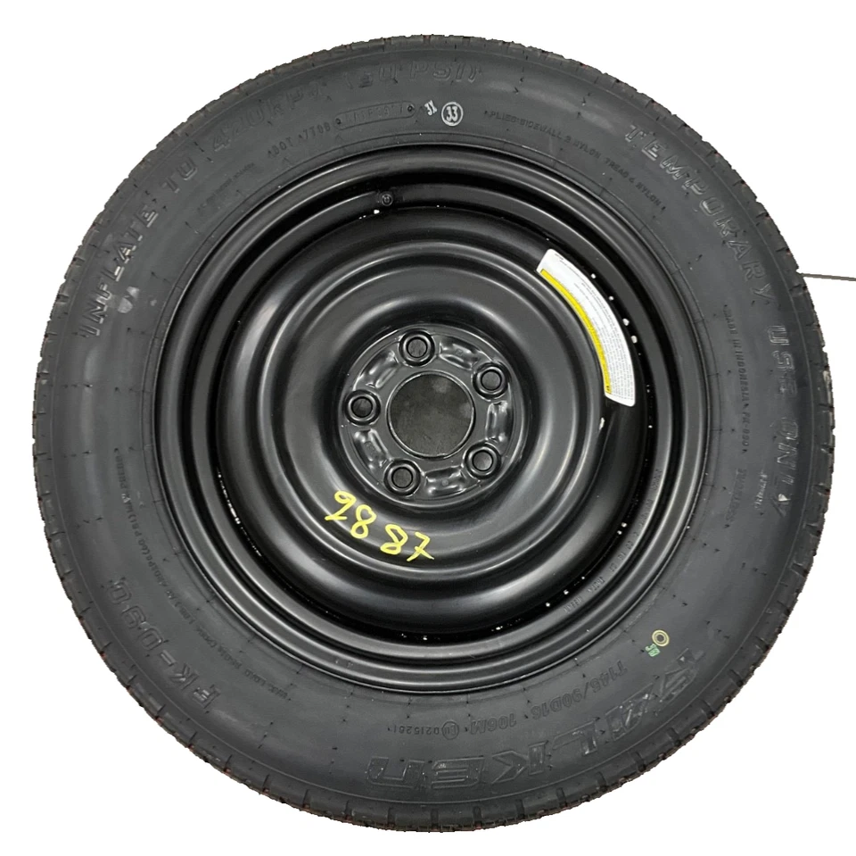 Nissan Rogue Sport Donut 2018 mini neumático temporal compacto de repuesto 145/90/16 OEM Foto 1 de 4