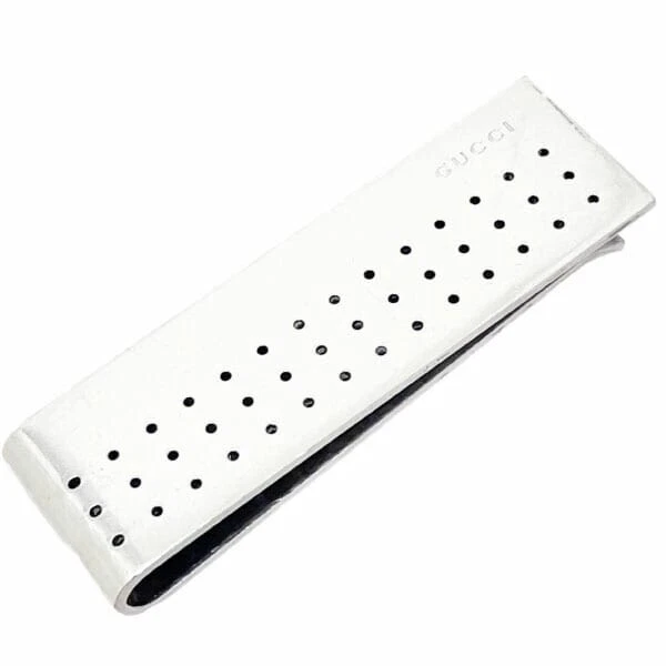 Cartera Gucci Unisex Clip para Dinero Plata Italia Plata Esterlina muy buen regalo Envío Foto 1 de 4