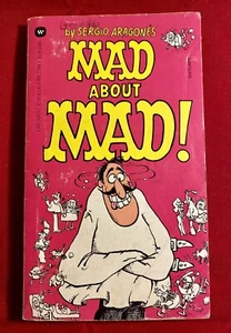 Vintage MAD Magazine Paperback Sergio Aragone's MAD ABOUT MAD! #2 Warner 1985 - Picture 1 of 3