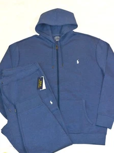 Polo Ralph Lauren Double Knit Tracksuit Hoodie Jacket Pant Set 2XB 2X NWT - Picture 1 of 11