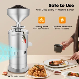 Commercial Peanut Butter Maker 15kg/h 1100W Electric Peanut Butter Maker HR-100Y - Picture 1 of 15