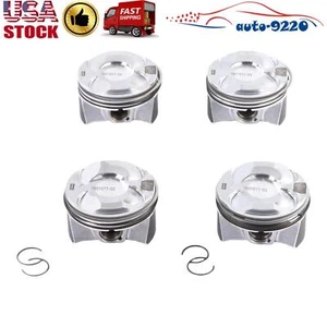 4x Pistón y anillo para MINI Cooper Countryman Paceman 2010-2016 1,6 L N13 N18 STD - Imagen 1 de 4