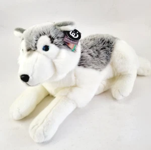 Living Nature Riesen Husky, realistisches weiches Kuscheltier Hundespielzeug 60 cm - Bild 1 von 7