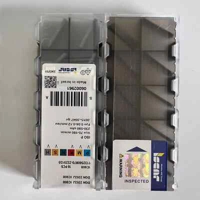 ISCAR / DGN2202J IC908 Hartmetalleinsätze 10 Stück