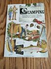The Golden Book of Camping Grantsport 1971 Version MCM Out Doors Books Vintage
