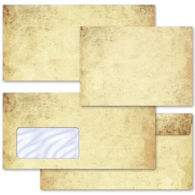 PAPER-MEDIA Motif envelopes! OLD PAPER