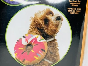 Rubies Pet Shop Donut Costume Dog Animal Sz Medium/Large Halloween NEW Colorful - Picture 1 of 4