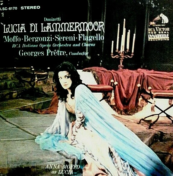 DONIZETTI "LUCIA DI LAMMERMOOR" (ANNA MOFFO) PREMIUM QUALITY USED LP (VG+/EX) - Image 1 of 1