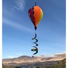 In The Breeze Mini Rainbow Hot Air Balloon Wind Spinner Twister Decor Itb1027