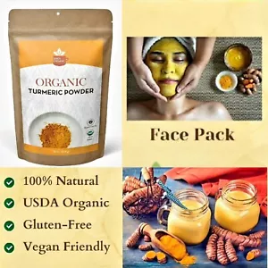 TURMERIC POWDER 1lb ORGANIC, Boost Immunity, Healthy Gift, Joint Support, Weight - Picture 1 of 11