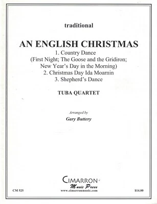 AN ENGLISH CHRISTMAS TUBA QUARTET CHRISTMAS ARRANGEMENTS by Gary Buttery - Image 1 of 2