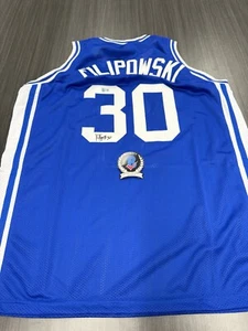 Kyle Filipowski Signed Duke Blue Devils Jersey Beckett COA - Picture 1 of 2