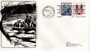 WASHINGTON CROSSING THE DELAWARE, WASHINGTON CROSSING, PA, 1976 FDC19716 - Picture 1 of 1