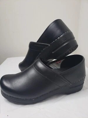 Zuecos profesionales de cuero negro Sanita para mujer 38/7 Foto 1 de 4