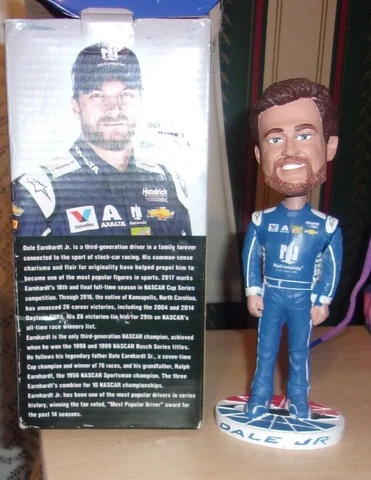 Dale Earnhardt Jr Bobblehead 2017 Charlotte Motor Speedway Cover