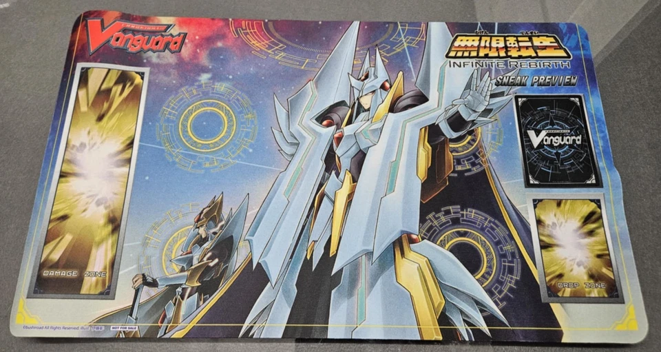 Cardfight Vanguard TCG Infinite Rebirth Sneak Preview Official Playmat  - Image 1 of 1