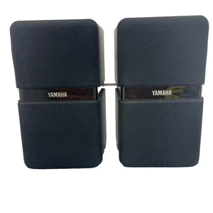 Yamaha Speakers NS-A325 2-Way Stereo Bookshelf Satellites Black Tested With Box - Picture 1 of 7