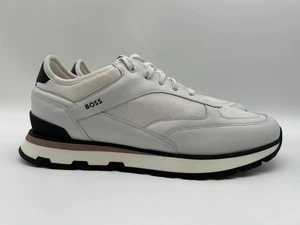Boss Arigon Herren Sneaker Weiß EUR 46 - Picture 1 of 3