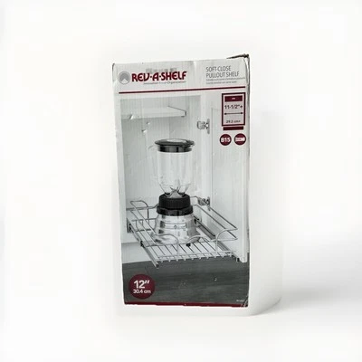 Rev-A-Shelf кухонный шкаф выдвижная полка органайзер, 12 x 22 дюйма, 59-12SC-5 - Изображение 1 из 4