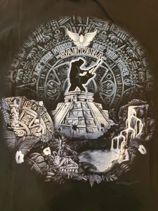 Santana Men's L 1999 Black Concert T Shirt "Let The Music Set You Free" - Picture 1 of 14