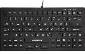 WetKeys Professional-grade Mid-Size Rigid Silicone Waterproof Keyboard with P... - Picture 1 of 7