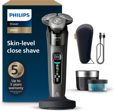 NEW Philips Rasierer i9000 Series 9000 Wet & Dry Electric Shaver SkinIQ X9002/30 - Bild 1 von 4