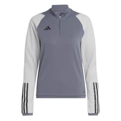 adidas Tiro23 Competition Collared Long Sleeve Quarter Zip Pullover Top Womens S - Image 1 of 4