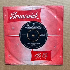 BURL IVES FUNNY WAY OF LAUGHIN' 7" 1962 With mother wouldn't do that - nice clea - Picture 1 of 2