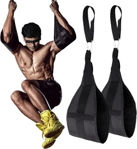 Hängende Bauchgurte für Klimmzugstange: Gym Ab Sling Straps für Arm Klimmzug Training S - Bild 1 von 12