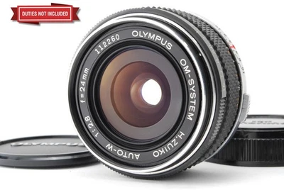 [Top MINT] Olympus OM-System H.Zuiko Auto-W 24mm f/2.8 Wide Angle MF Lens JAPAN - Image 1 of 4