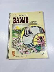 Mel Bay’s Deluxe Bluegrass Banjo Method By Neil Griffin, 1976 Spiral Bound - Picture 1 of 4