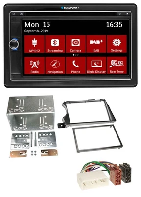 Blaupunkt Bluetooth DAB 2DIN USB DVD MP3 Autoradio für SSangYong Actyon Kyron 20 - Bild 1 von 4