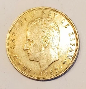 España 25 Pesetas 1982 Juan Carlos I. (Emisiones M Coronada) - Imagen 1 de 2