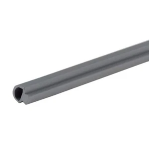 0.375" x 36" Gray Vinyl/Polymer Door Threshold Weatherstrip Insert NEW - Picture 1 of 3