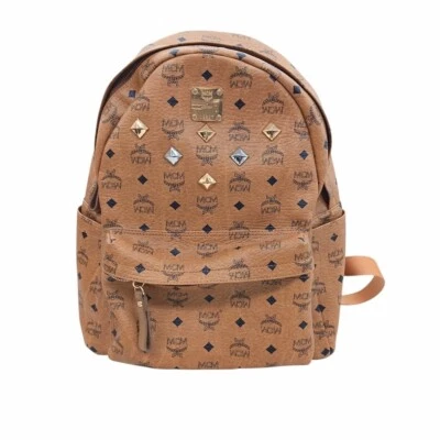 MCM MMK-2AVE01-CO001 Mochila de Cuero Visetos Camel H 39 W 29 G 13 (cm) Foto 1 de 4