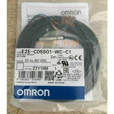 1PC New Omron E2E-C05S01-WC-C1 Proximity Sensor Free Shipping - Image 1 of 2