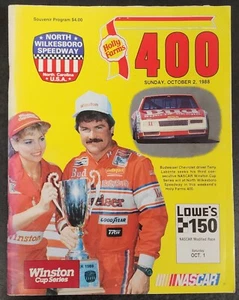 NASCAR Holly Farms 400 Wilkesboro Speedway Official Program 1988 Terry Labonte - Picture 1 of 4